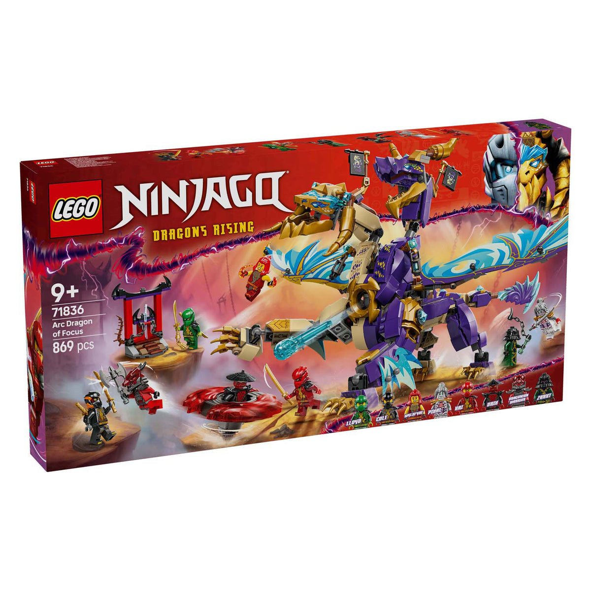 Lego ® ninjago® - set giocattolo Arc Dragon of Concentration - 71836