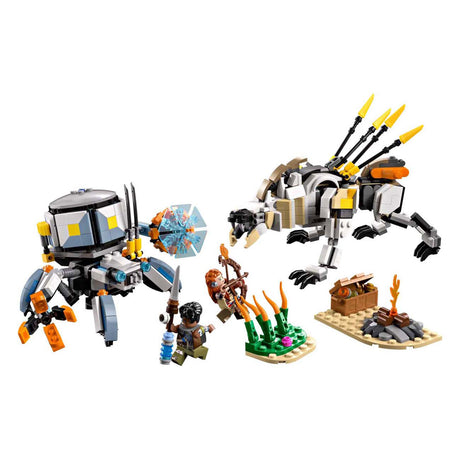 Lego ® Horizon Adventures™ Aloy e Varl contro il camminatore di conchiglie e i denti di sega - 77037
