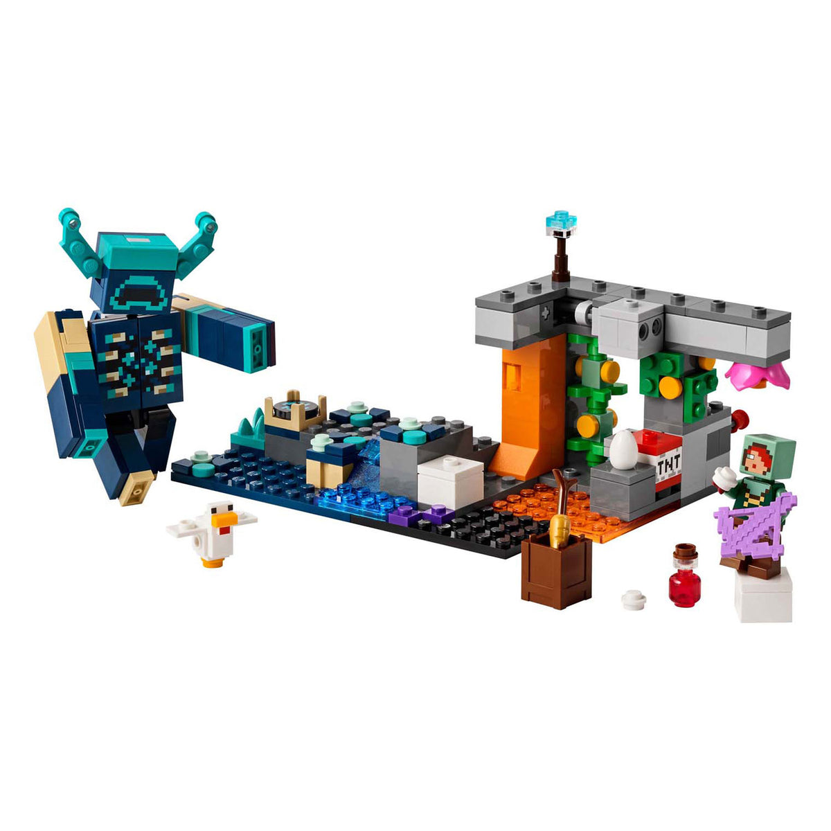 Lego® minecraft® l'incontro con il supervisore - 21274