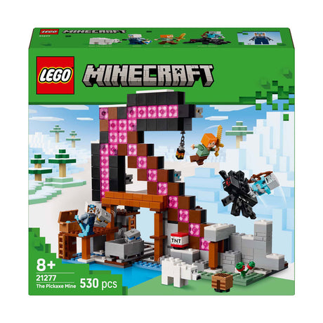 Lego Minecraft il kit di costruzione della miniera del piccone per bambini - 21277
