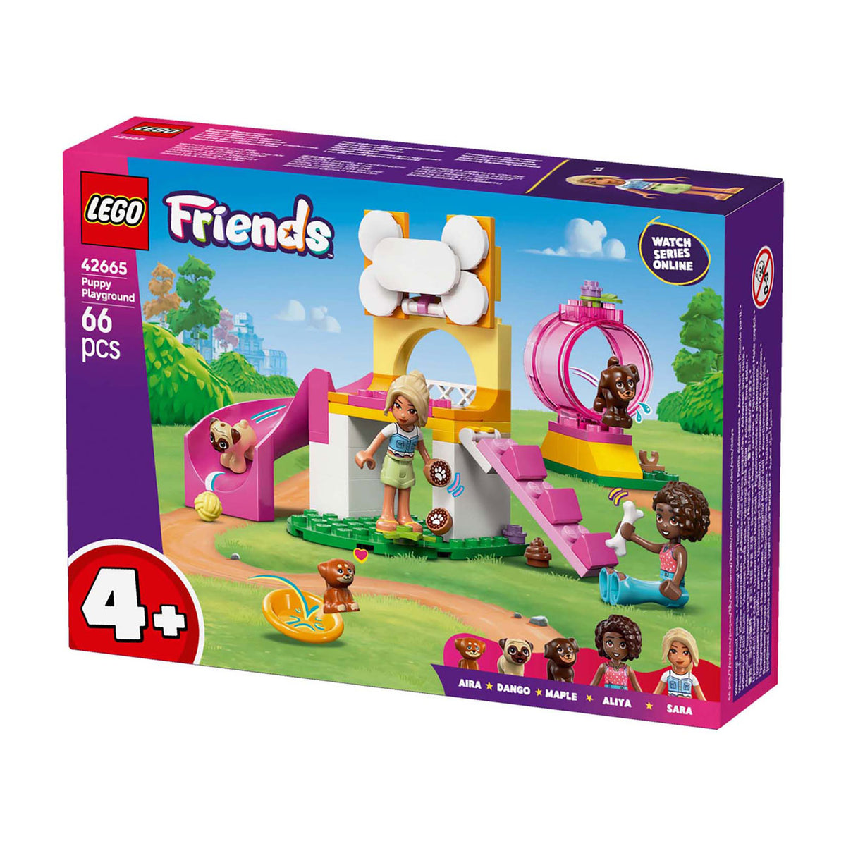 Kit di costruzione per il gioco di ruolo del parco giochi per cani Lego Friends - 42665