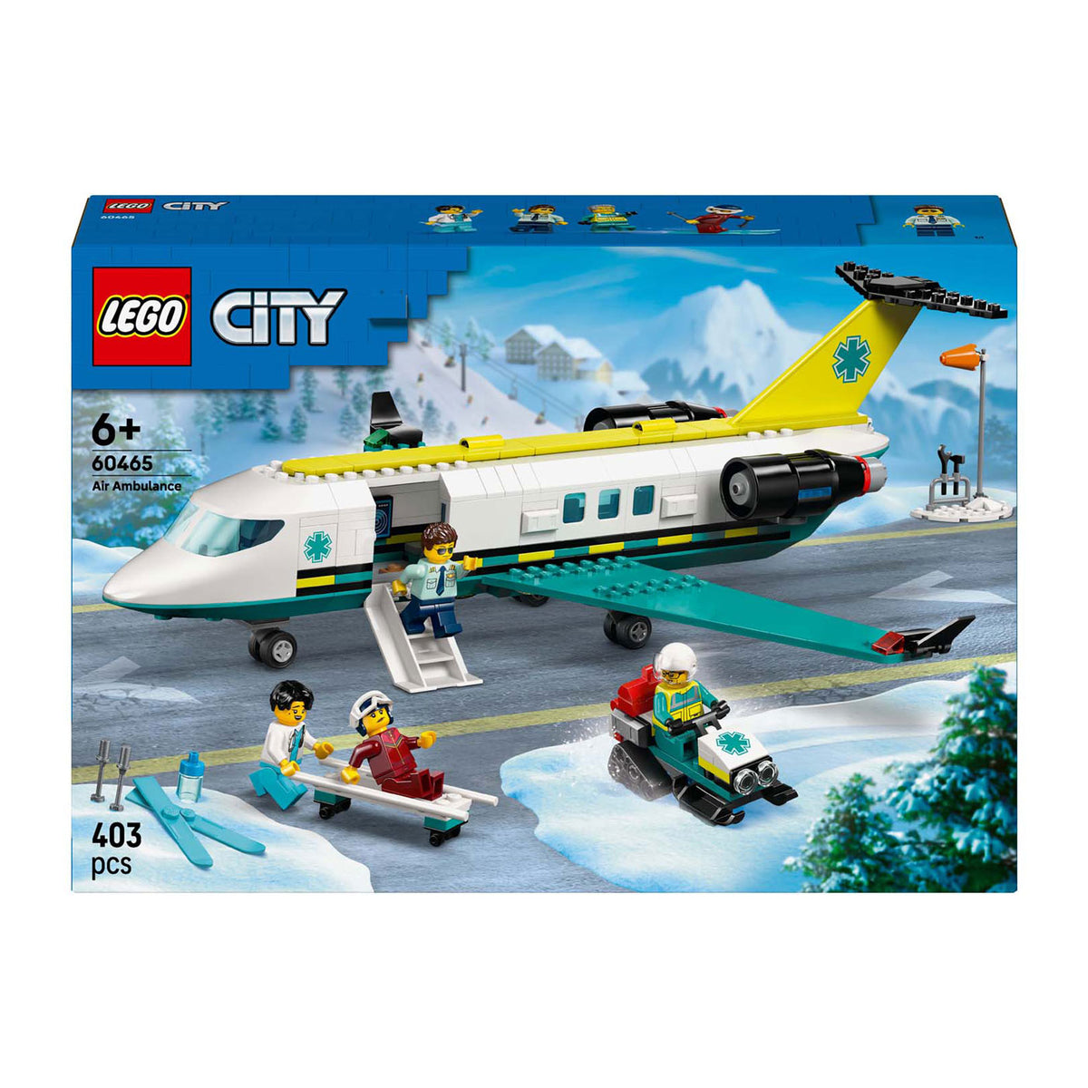 Aereo ambulanza LEGO® City, aereo giocattolo - 60465