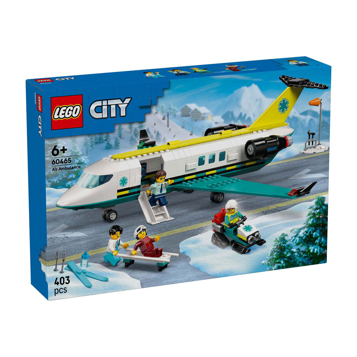 Aereo ambulanza LEGO® City, aereo giocattolo - 60465
