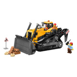 Bulldozer giallo LEGO® City, veicolo da cantiere - 60466