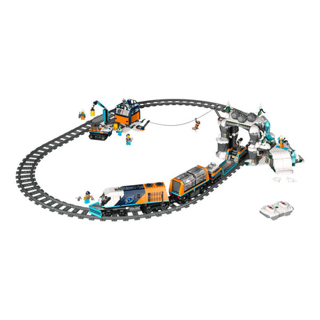Lego City Treno di ricerca al Polo Nord giocattolo per veicoli - 60470
