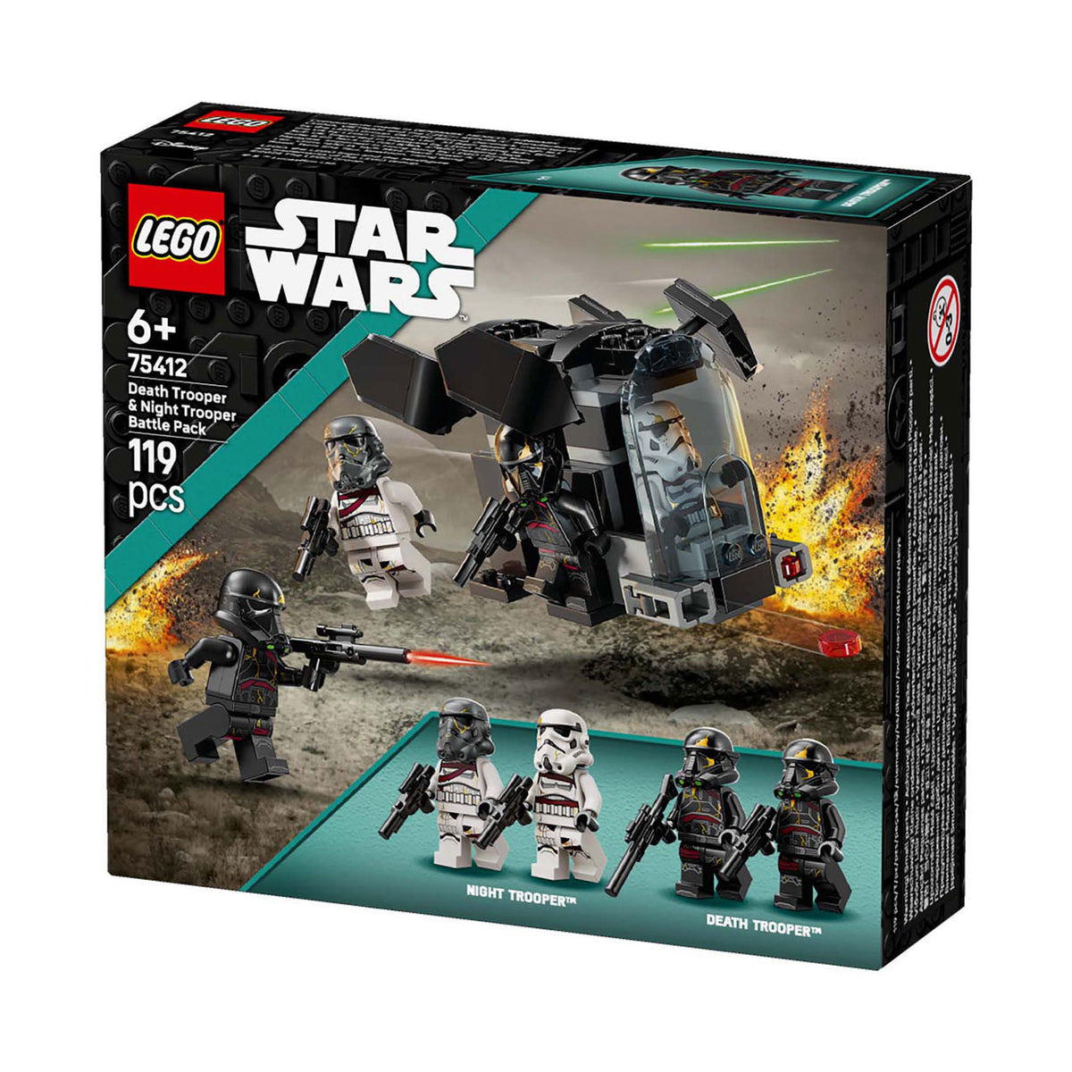 Set da battaglia Lego Star Wars Death Trooper e Night Trooper - 75412