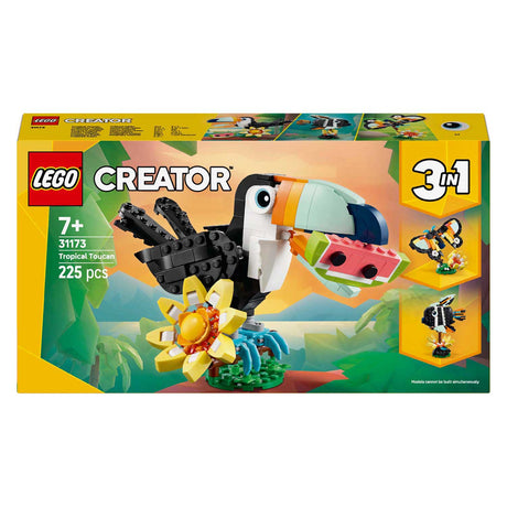 Lego ® creator 3in1 animali selvatici: tucano tropicale - 31173