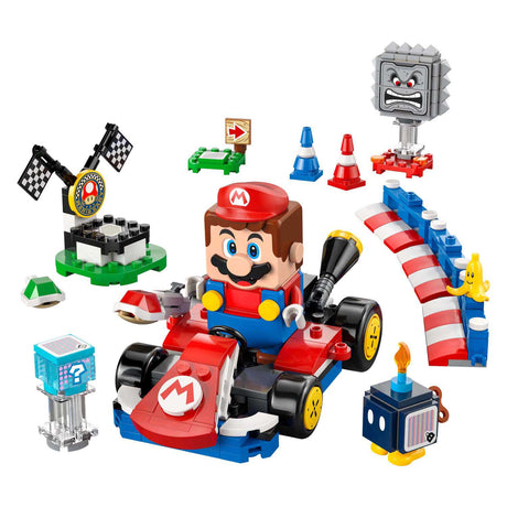Lego® Super Mario™: Mario Kart™ – Interactive® Mario™ e Kart standard - 72043