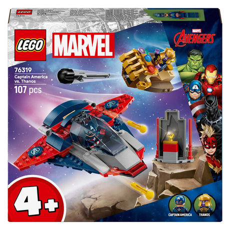 Lego Super Heroes Marvel 76319 Capitan America contro Thanos
