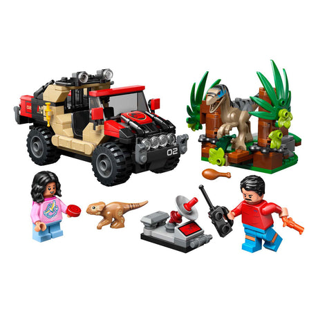 Lego Jurassic World 76972 Fuga dall'Eaptor fuoristrada