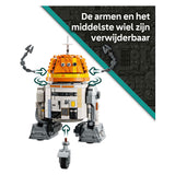 Lego ® star wars: droide astromeccanico ahsoka™ chopper (c1-10p)™ - 75416