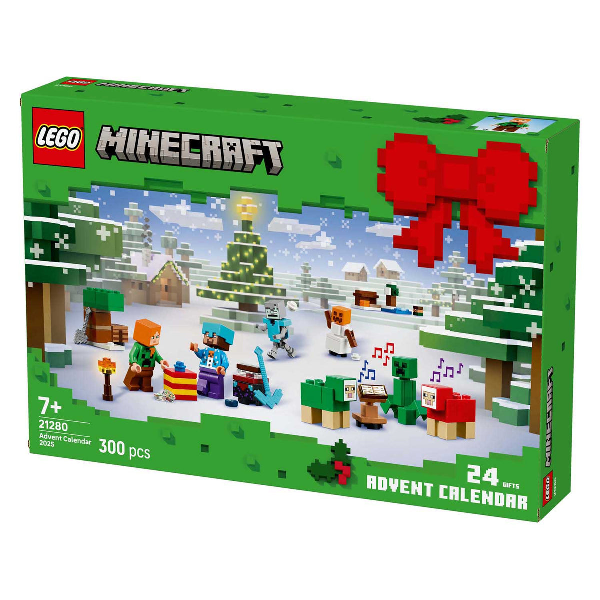 Calendario dell'avvento 2025 Lego Minecraft 21280