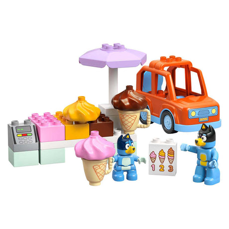 Lego ® duplo® bluey prendi un gelato con bluey - 10458
