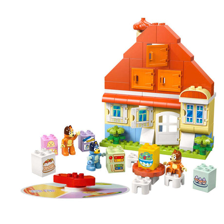 Lego ® duplo® bluey: la casa di bluey e la sua famiglia con gioco di memoria - 10459