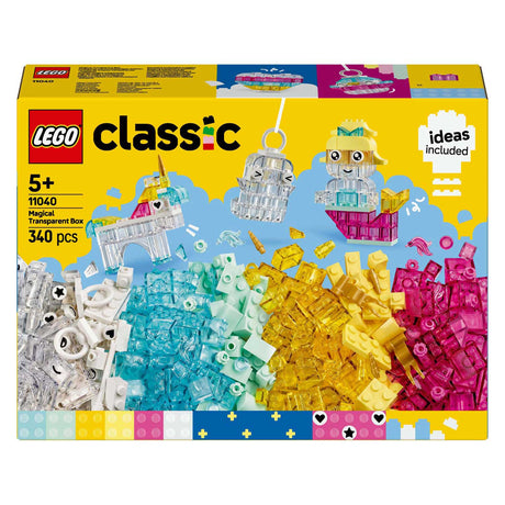 Scatola trasparente magica classica Lego - 11040