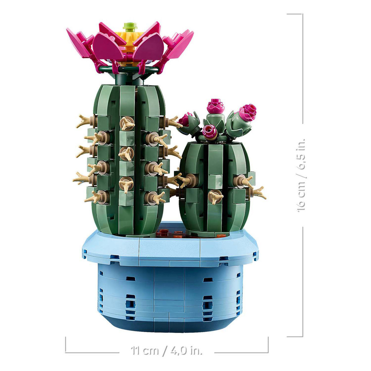Lego Botanicals cactus in fiore - set di decorazioni per piante - 11509