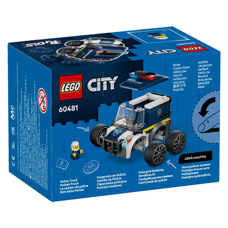 Lego City 60481 Veicoli Auto della Polizia
