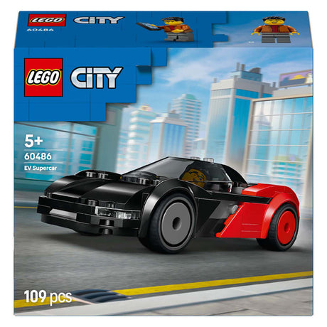 Lego City Great Vehicles 60486 EV Supercar | 2 pezzi