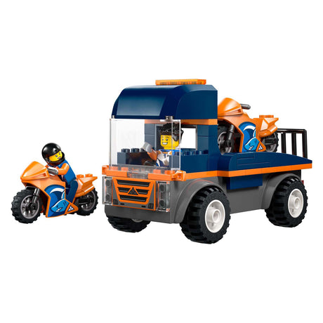 Lego city 60491 trasportatore di moto