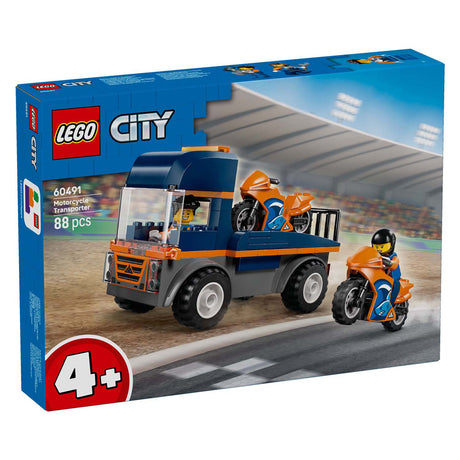 Lego city 60491 trasportatore di moto
