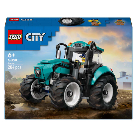 Lego City - Giocattolo per la costruzione del trattore (60498)
