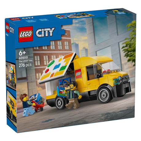 LEGO® City: il furgone - set da costruzione e da gioco per gli appassionati di auto da 6 anni - con 2 minifigure - 60500