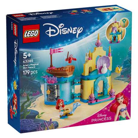 Lego Disney Princess 43285 Il mini palazzo magico di Ariel