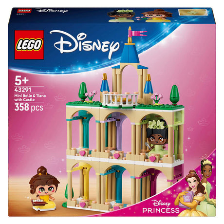 Lego Disney Princess 43291 Mini Belle e Tiana con castello