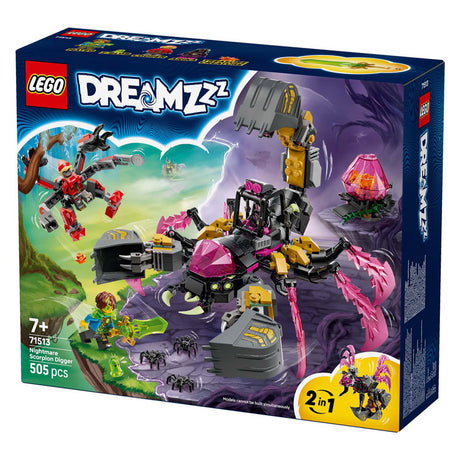 Lego dreamzzz 71513 Scavatore di scorpioni da incubo