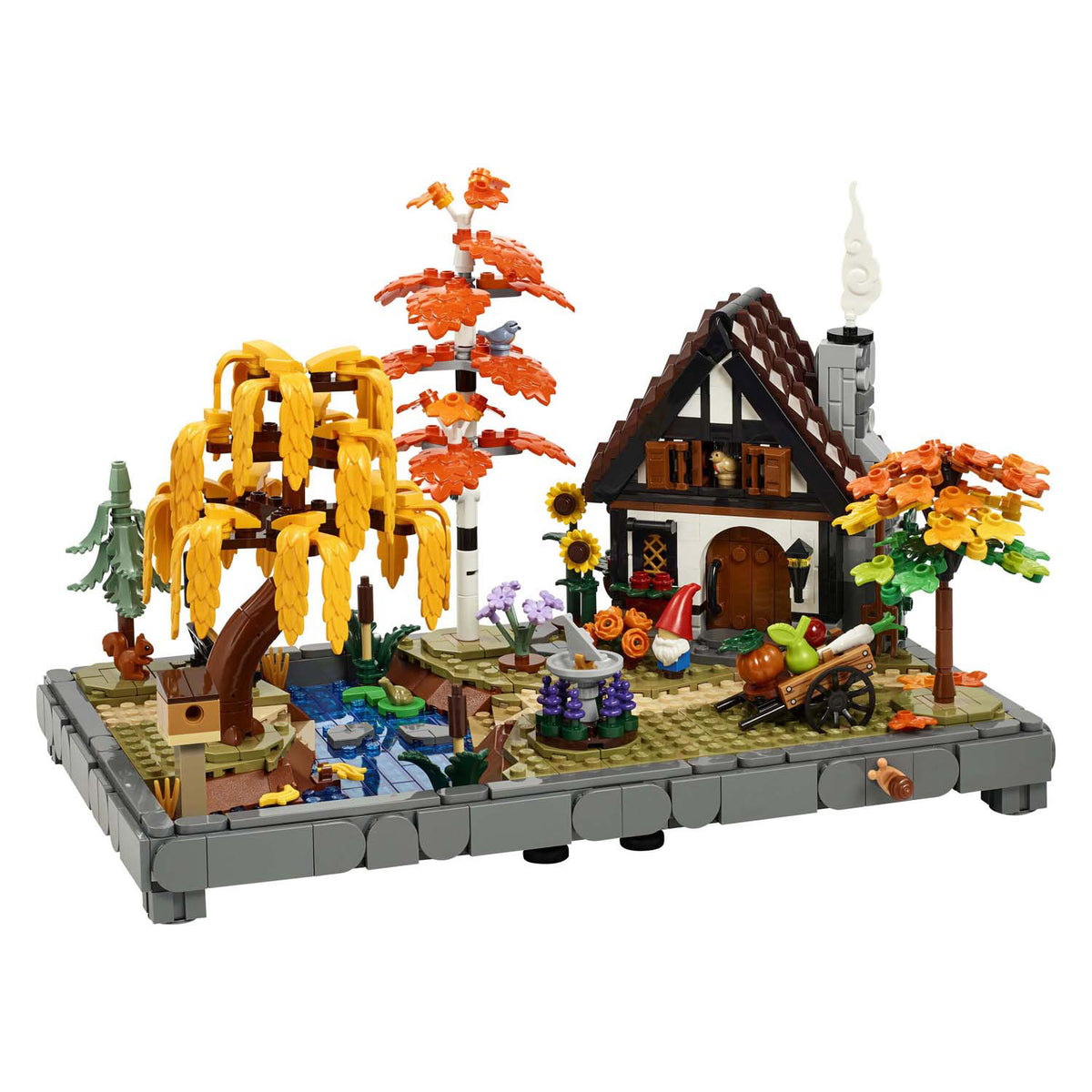 Lego Icons 11372 Giardino autunnale con casetta