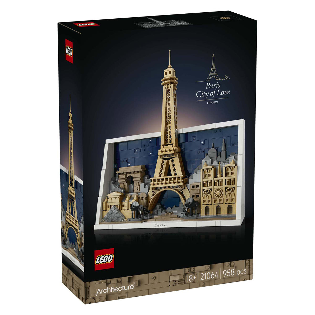 LEGO® architecture parigi – città dell'amore - 21064