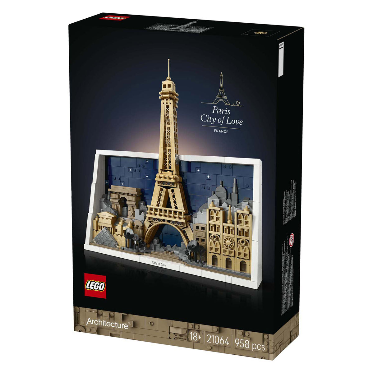 LEGO® architecture parigi – città dell'amore - 21064