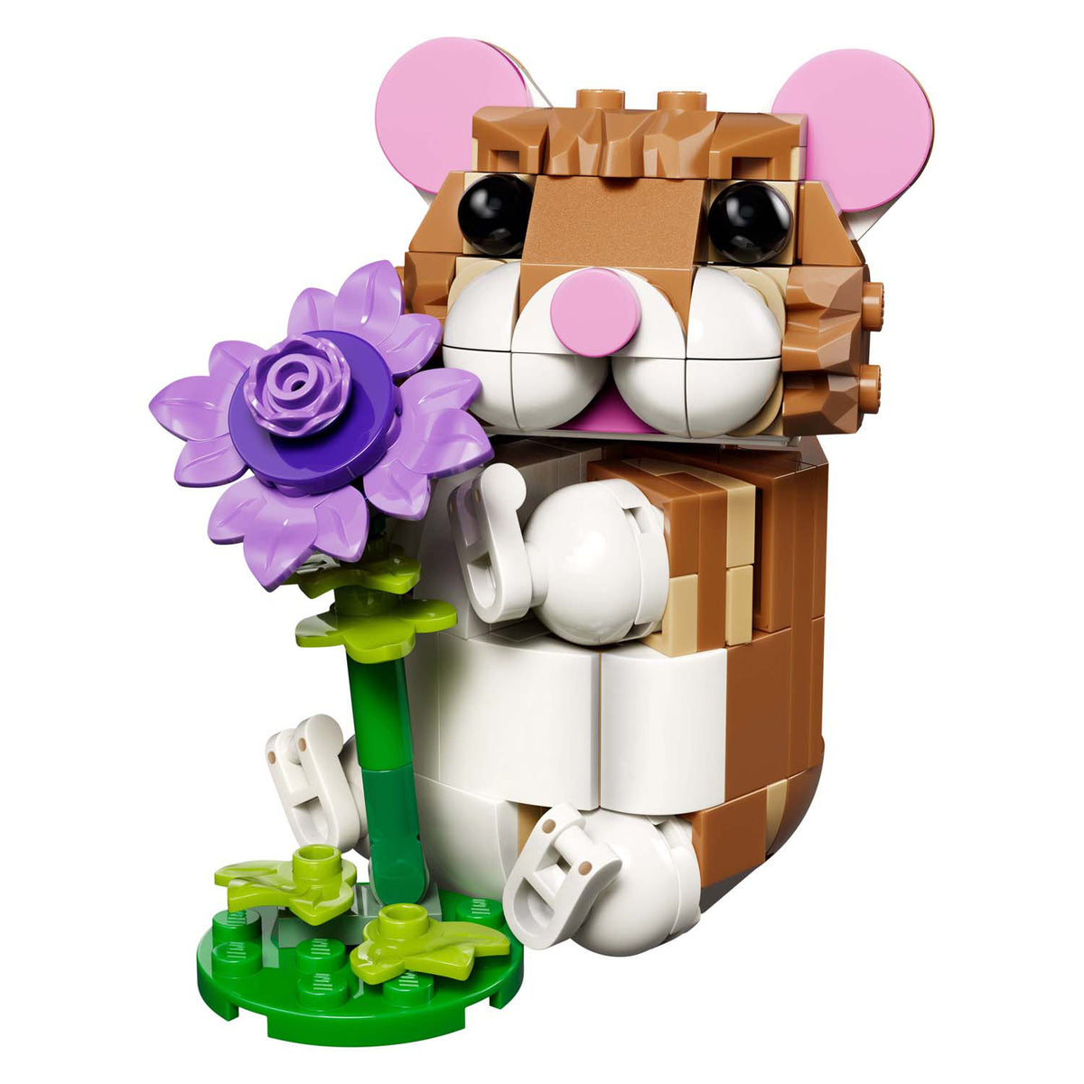 Lego ® creator 3in1 simpatico criceto con fiore - 31376