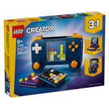 Modello giocattolo della console di gioco retrò 3in1 LEGO® Creator - convertibile in una macchina desktop o arcade - 31380