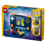 Modello giocattolo della console di gioco retrò 3in1 LEGO® Creator - convertibile in una macchina desktop o arcade - 31380