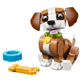 Simpatici animali 3 in 1 LEGO® Creator: cucciolo giocoso - set di animali - convertibile in scoiattolo o anatra - 31382