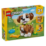 Simpatici animali 3 in 1 LEGO® Creator: cucciolo giocoso - set di animali - convertibile in scoiattolo o anatra - 31382