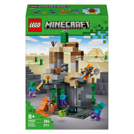 Lego Minecraft 21587 il sotterraneo degli zombie