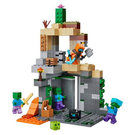 Lego Minecraft 21587 il sotterraneo degli zombie