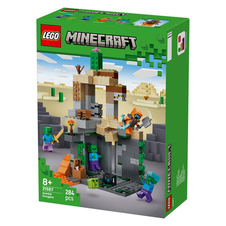 Lego Minecraft 21587 il sotterraneo degli zombie
