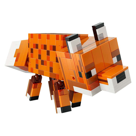 Lego Minecraft la decorazione della cameretta della volpe e giocattoli con animali per bambini - 21588
