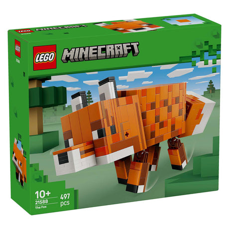 Lego Minecraft la decorazione della cameretta della volpe e giocattoli con animali per bambini - 21588