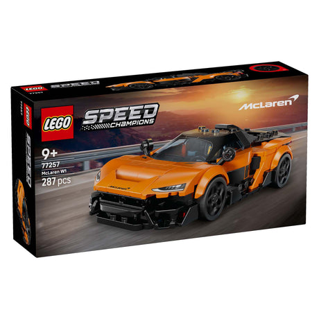 Lego ® Speed Champions McLaren W1 – la vera supercar con 1 minifigure - auto da corsa - 77257