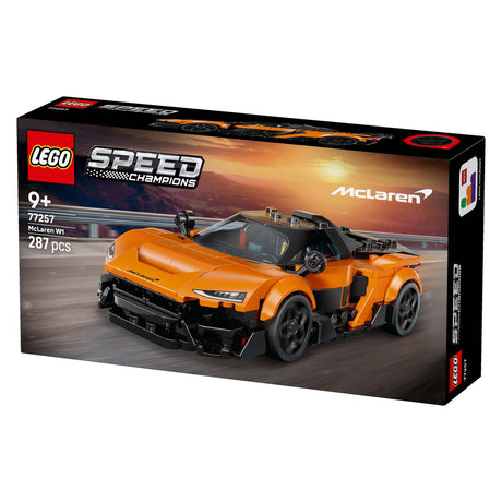 Lego ® Speed Champions McLaren W1 – la vera supercar con 1 minifigure - auto da corsa - 77257