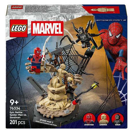 Lego Marvel Ultimate Battle: kit di costruzione Spider-Man vs. Sandman - 76334