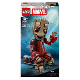 Lego Marvel Large con tuta da devastatore - giocattolo da supereroe costruibile per bambini - 76341