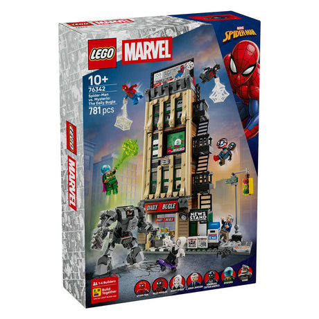 Lego Super Heroes 76342 Marvel Spider-Man contro Mysterio: The Daily Bugle
