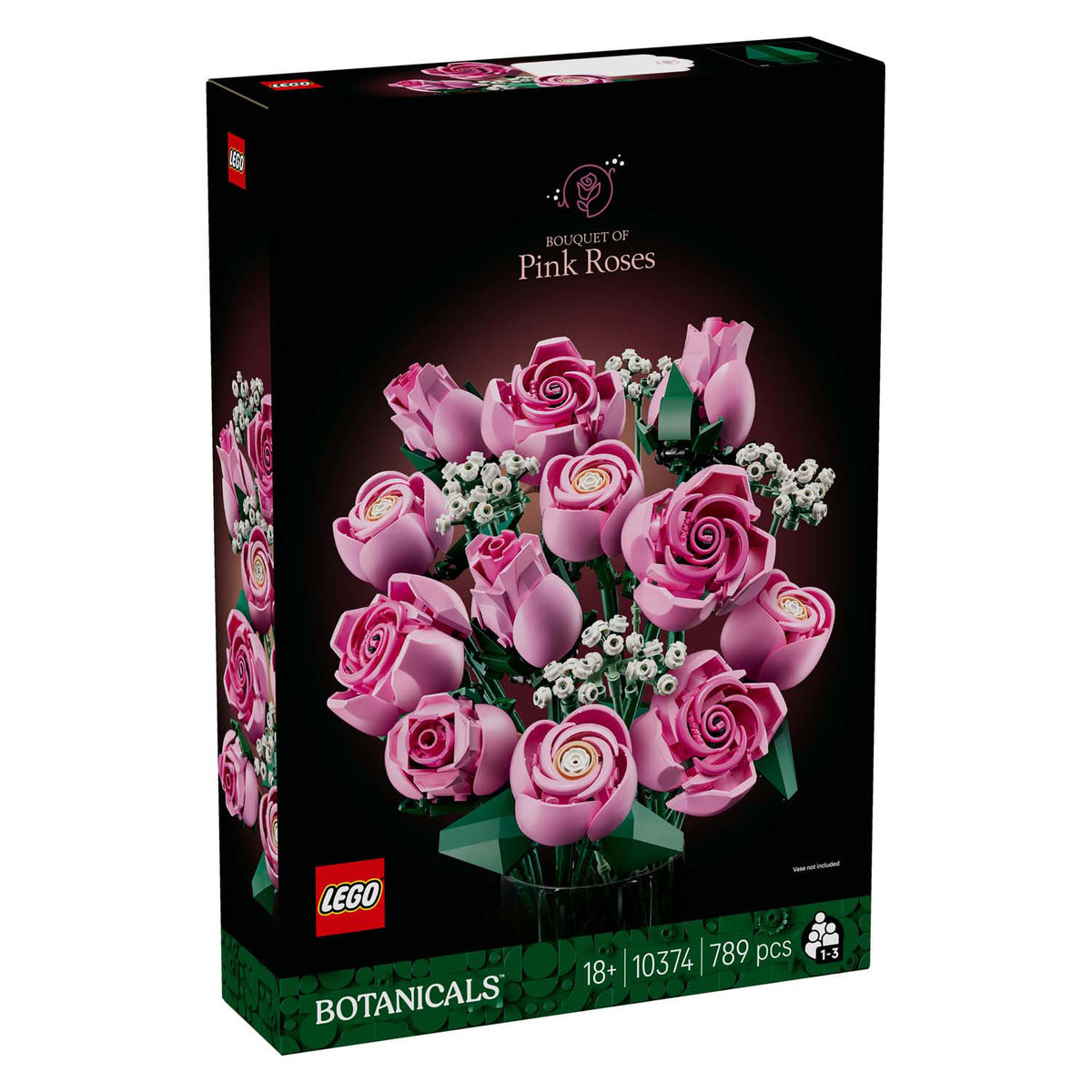 Bouquet di rose rosa Lego Botanicals - 10374