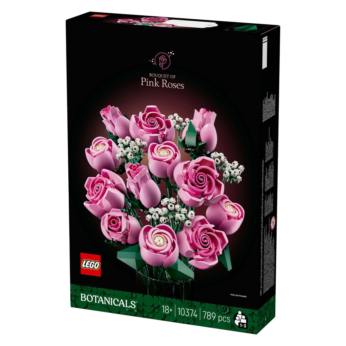 Bouquet di rose rosa Lego Botanicals - 10374
