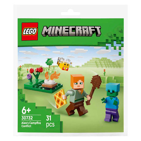 Lego Minecraft 30732 Alex e la battaglia al fuoco